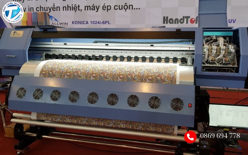 Máy in công nghiệp Locor đầu phun Epson hiện đại